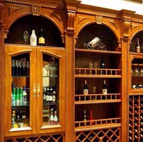 哈尔滨红酒展示柜