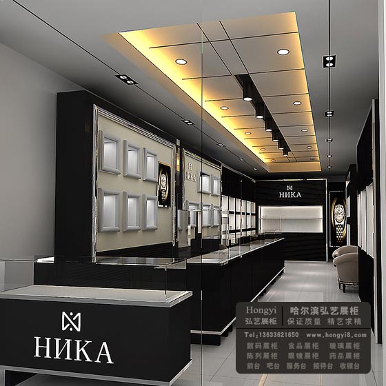时尚名表展柜定做