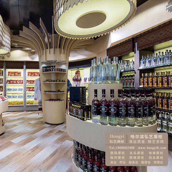 特产酒类展厅制作