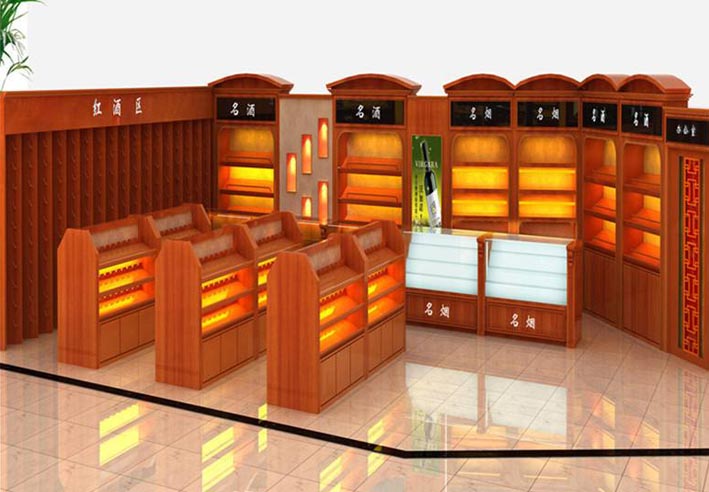 酒类展示柜定做