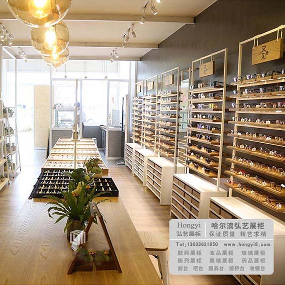 哈尔滨烤漆道具展柜定做