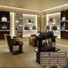 哈尔滨皮具箱包展柜定做